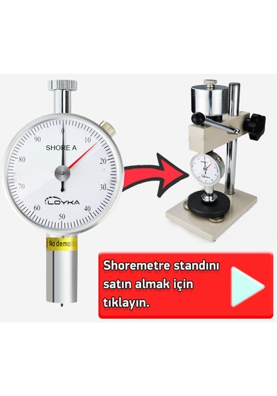 Loyka Lxa2 Çift İbreli Sertlik Ölçer Shoremetre Shore A M02a