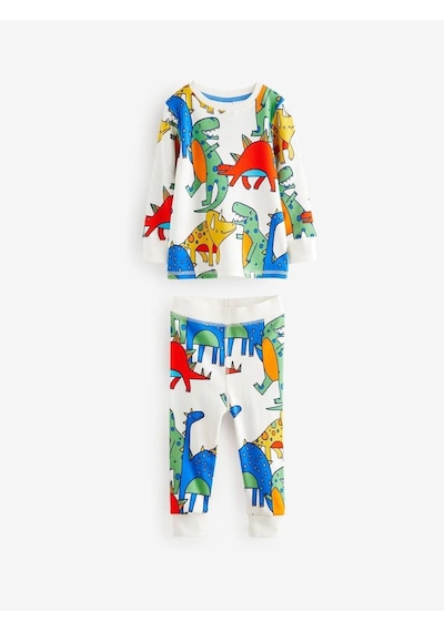 Lolliboomkids Yeni Sezon Tüm Mevsimler Pamuk Penye Dinozor Jurassic Temalı Paça Lastikli Pijama Takımı Taş Dinozor Çok Renkli Lolliboomkids Yeni Sezon Tüm Mevsimler Pamuk Penye Dinozor Jurassic Temalı Paça Lastikli Pijama Takımı Taş Dinozor Çok Renkli