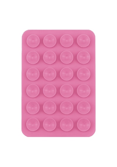 Lexroo Kare Öpücüklü Çift Taraflı Silikon Tutucu 5,50cm X 8cm - Açık Mavi
