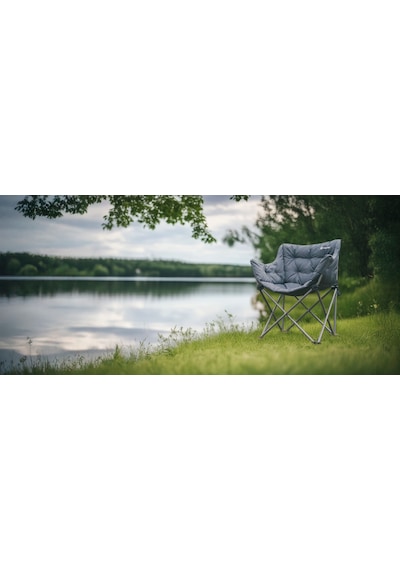 Outwell Sardis Lake Chair Ultra Konforlu Katlanır Doğa Sandalyesi Gri