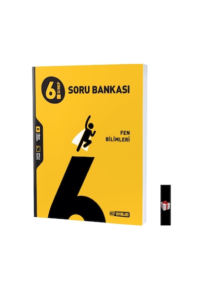 Hız Yayınları 6. Sınıf Fen Bilimleri Soru Bankası 2022-2023 Yeni-Harry Potter Kitap Ayracı Hediye