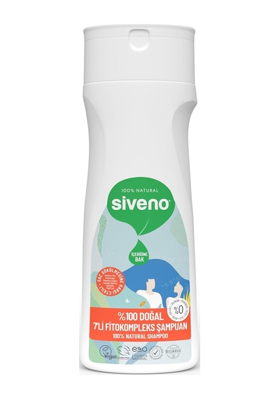 %100 Doğal Fitokompleks Şampuan 7 Değerli Bitki Yoğun Saç Dökülme Karşıtı Besleyici Dolgunlaştırıcı 300 Ml Beyaz