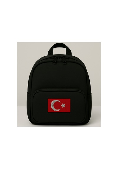 Taşlı Ütülenebilen Veya Sticker Olarak Kullanılabilen Türk Bayrağı