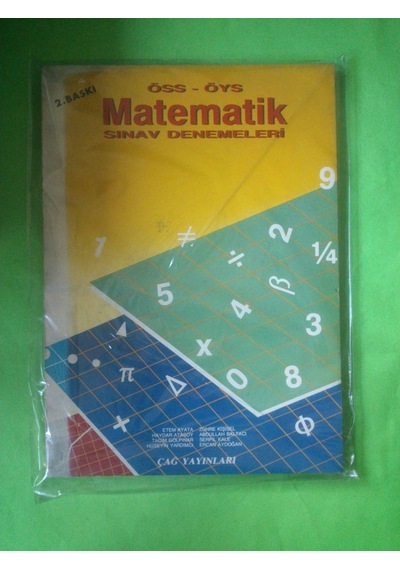 Matematik Sınav Denemeler İöss-Öys 2000 Yılı Öncesi Basım