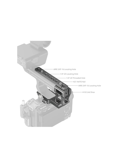 Smallrig 4830 Sony Fx3 / Fx30 Xlr Uzatma Montaj Plakası Kiti