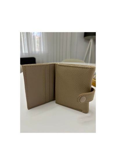 Store Kadın Şık Tasarım Portföy Cüzdan El Çantası Krem