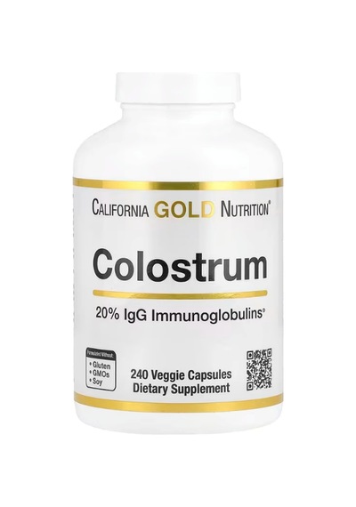 California Gold Nutrition Colostrum 240 Veggie Capsul.abd Men...