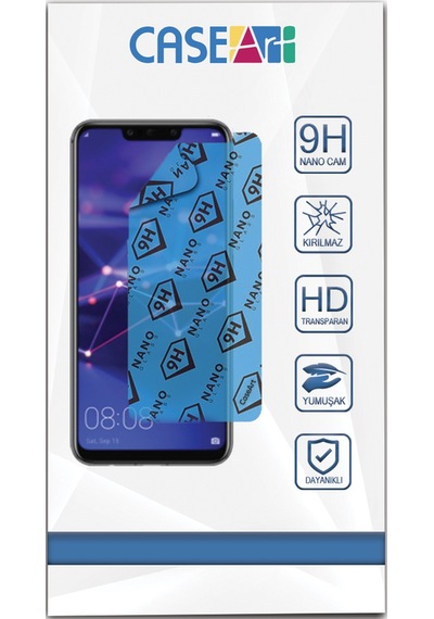 Huawei Mate 20 Lite ile Uyumlu Nano Ekran Koruyucu Kırılmaz Esnek Cam