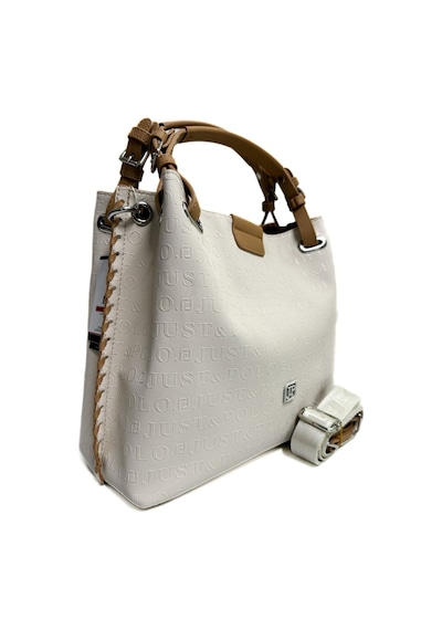 Just Polo Kadın El Ve Omuz Çantası 440113mh Krem Taba 35362775