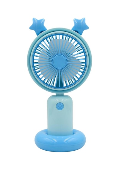 Bigmate Mini El Fanı Taşınabilir Serinletici Işıklı Şarjlı Vantilatör 2 Kademeli Hız Ayarı Ym88178