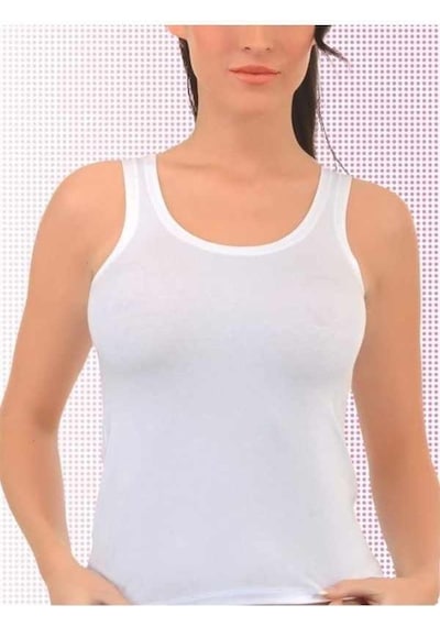İmer 1233 Kıvırma Yakalı Modal Atlet 001