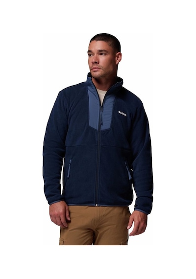 Columbia Sequoia Grove Full Zip Fleece Lacivert Erkek Outdoor Polar Am0596 Lacivert