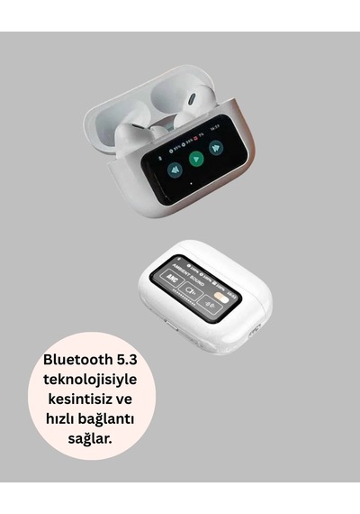 Tüm Telefonlarla Uyumlu Anc Özellikli Dokunmatik Bluetooth Kulaklık Yeni Nesil Diğer