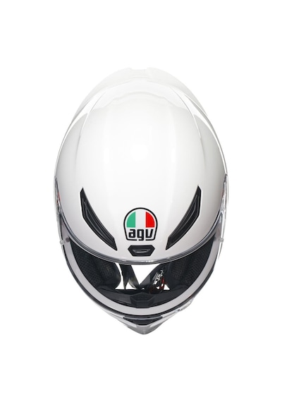 Agv K1 S Mono Kapalı Motosiklet Kaskı Mat Beyaz