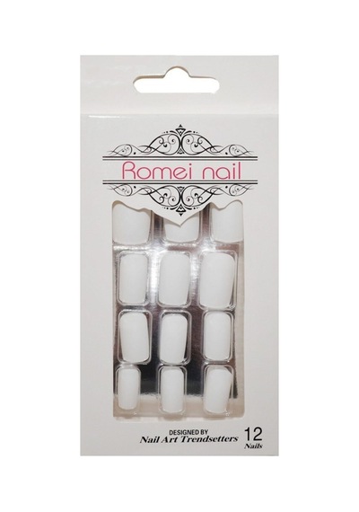 Pazarız Nail Takma Tırnak 12'li - Mat Beyaz