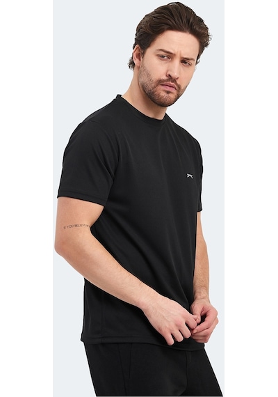 Slazenger OTAR I Erkek  Siyah Tişört