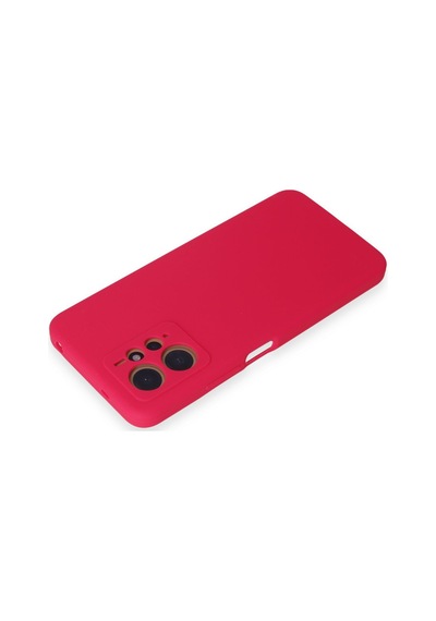 Xiaomi Redmi Note 12 4g Uyumlu Kılıf Nano İçi Kadife Silikon - Pembe