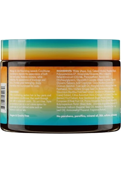 Mango &amp Tulsi Besleyici Durulanmayan Saç Kremi 340gr Unisex