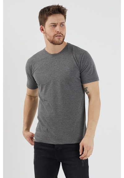Slazenger Sander Erkek T-Shirt Antrasit (480953194)
