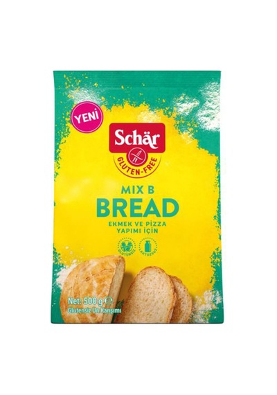 Schar Mix B Glutensiz Ekmek Unu 500 G - 8 Adet Tarı