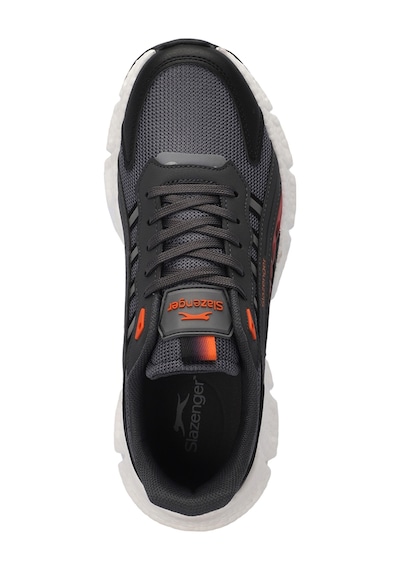 Slazenger ZIPLINE Erkek  Koyu Gri / Turuncu Koşu & Yürüyüş Spor Ayakkabısı