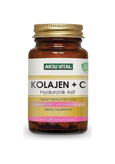 Aksuvital Shiffa Home Kolajen + C Vitamini Hyaluronik Asit 900 MG
