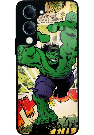 Vivo Y04 Hulk Tasarımlı Glossy Telefon Kılıfı Çok Renkli