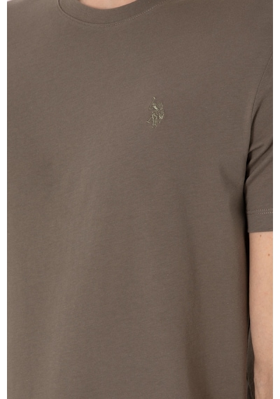 U.S. Polo Assn. Erkek Regular Fit Bisiklet Yaka Haki Tişört 50306913-VR027 U.S. Polo Assn. Erkek Regular Fit Bisiklet Yaka Haki Tişört 50306913-VR027