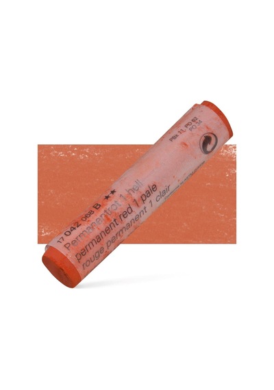 Schmincke : Artist Soft Pastel Boya : 042 B Permanent Red 1 Pale