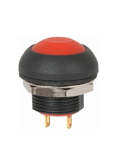 Push Buton 12Mm Kırmızı