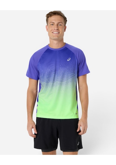 Asics Road Fade Ss Top Erkek Mor Kısa Kollu Tshirt 2011d512-401