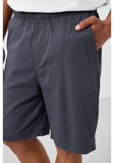 Tommylife Gri Standart Fit Dokuma Hafif Esnek Chino Erkek Şort - 81291 Gri