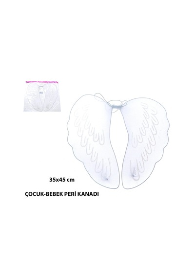 Hubrendy Cer Bebek & Çocuk Peri Kanadı Kostüm Tamamlayıcı Kanat 35x45 Cm