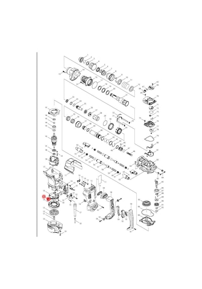 Makita HR4511C Kömür Fırça CB-175 Ürün Kodu 195844-2