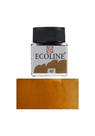Talens Ecoline 30ml Deep Ochre No 407