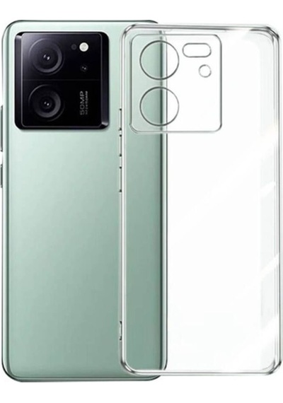 Xiaomi Mi 13t Pro Kılıf Nano Oleofobik Özellikli Sert Arka Yüzey Zore Droga Kapak Renksiz