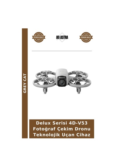 Delux Serisi 4d-v53 Fotoğraf Çekim Dronu Teknolojik Uçan Cihaz