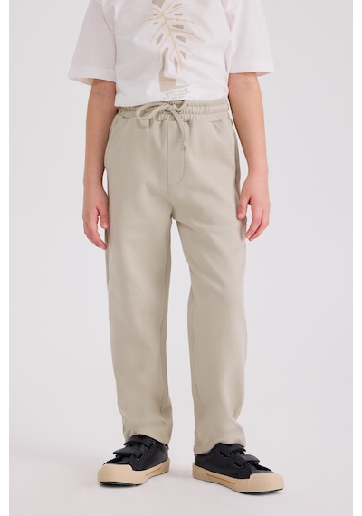 Panço Erkek Çocuk Örme Açık Yeşil Pantolon