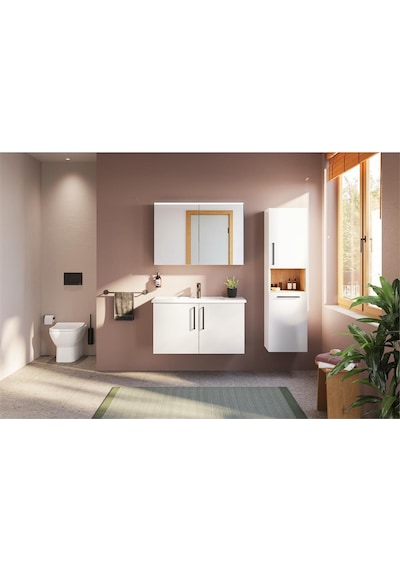 VitrA Core Dolaplı Ayna 100 Cm Led 66912 Krom VitrA Core Dolaplı Ayna 100 Cm Led 66912 Krom