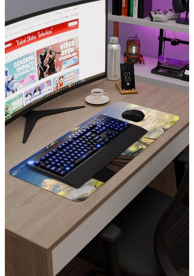 Vinland Saga Anime V1 - 70x30 Xl Gaming Kauçuk Kaymaz Taban Mouse Pad Fare Altlığı