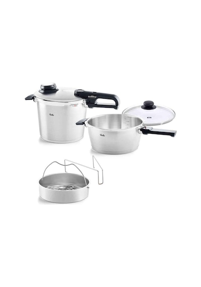 Fissler Vitavit Premium Mat Düdüklü Tencere Seti 6 + 3.5 L