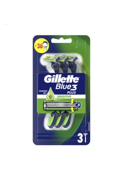 Gillette Blue3 Plus Sensitive Traş Bıçağı