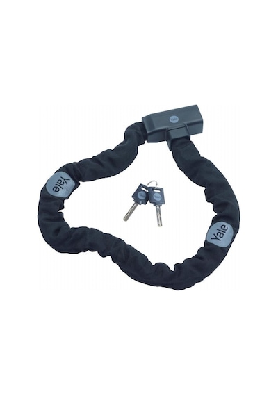 Yale Essential Zincirli Bisiklet Kilidi 900mm Anahtarlı Ychk08902 Gri - Siyah