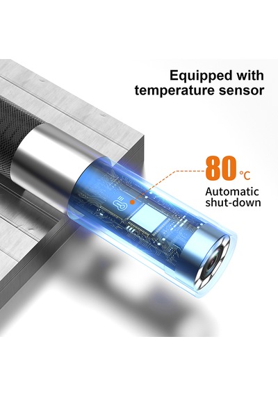 Anesok S10 360 Derece Oynar Başlı 3.9mm Lens Çapı 2 Metre Kablo Endüstriyel Yılan Kamera