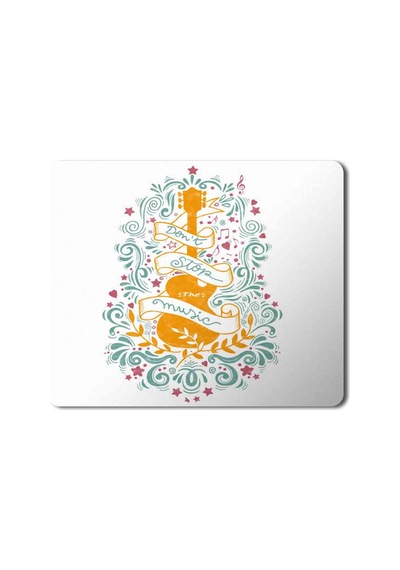 Don't Stop Music Baskılı Mousepad Mouse Pad