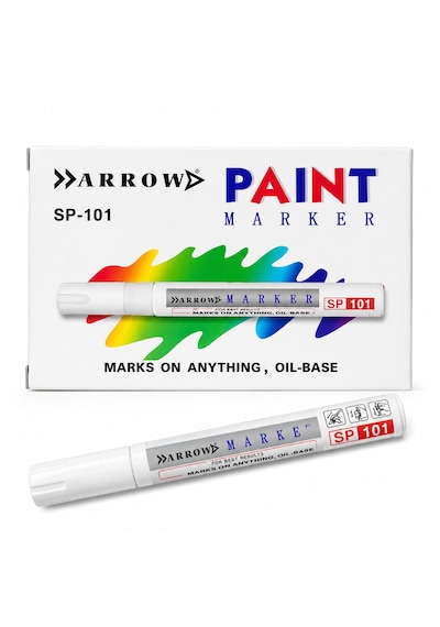 Arrow Sp-101 Derz Boyama Kalemi Yağ Bazlı Derz Yenileme Ve Markalama Kalemi