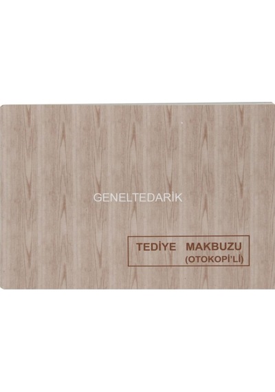 Dilman Tediye Makbuzu Otokopili 2 X 50 Yaprak