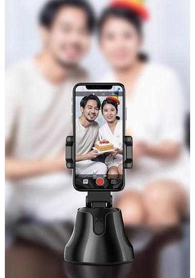 Apai Genie 360 Derece Takip Etme Özellikli Selfie Gimbal - Siyah Vintessy