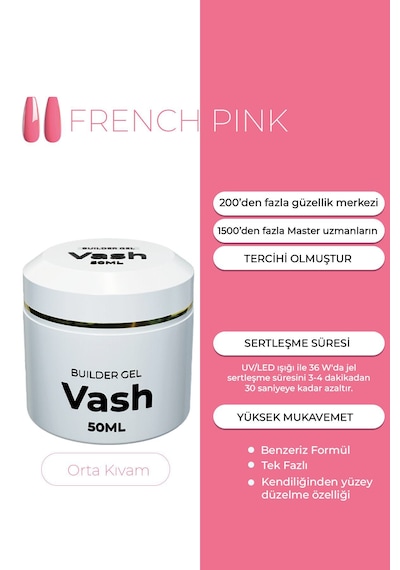 The Vash French Pink 50 ML