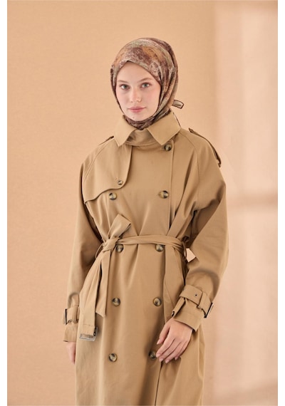 Silk Home Soft Eşarp 73095-02 Kahverengi, Sisli Yeşil, Sütlü Kahve, Nescafe